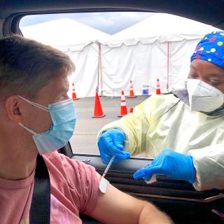 drive through vaccination