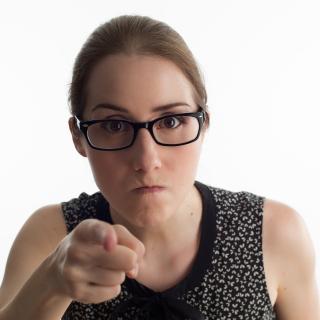 angry woman
