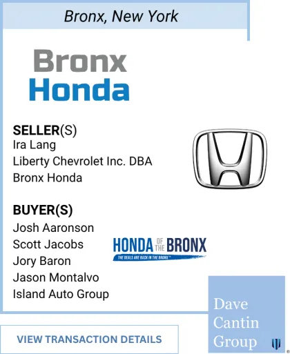 contact information for Honda of the Bronx dealership