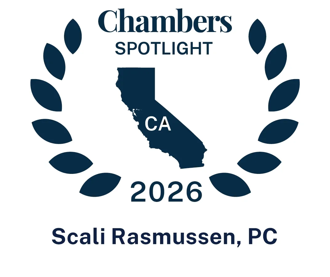 top award for ScaliRasmussen in Labor and employment and Franchising from